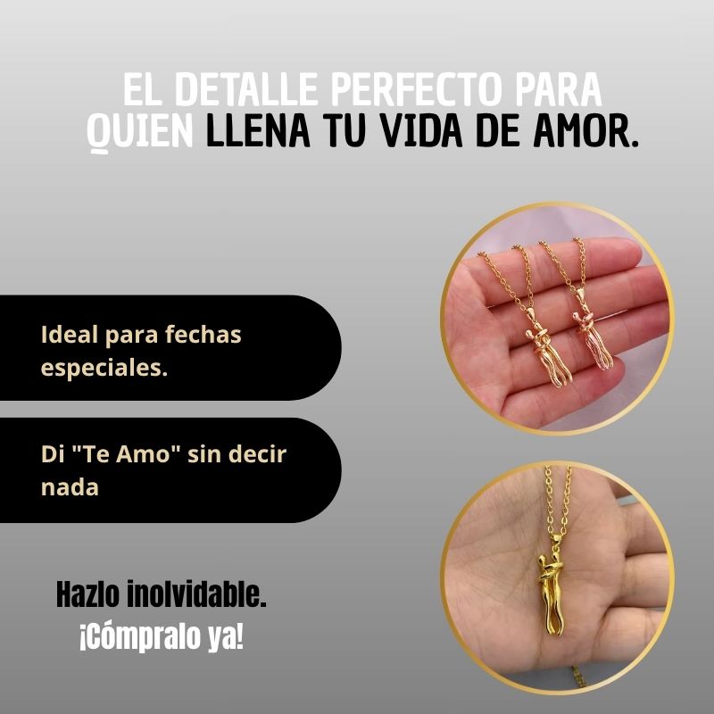 Collar Abrazo Eterno Oro