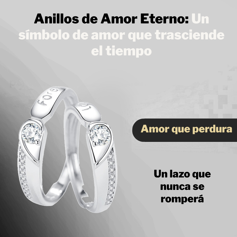 Anillos Promesa Amor Eterno