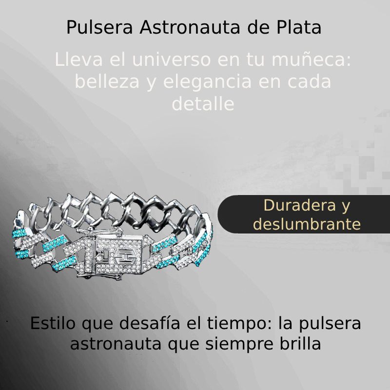 Pulsera Astronauta de Plata