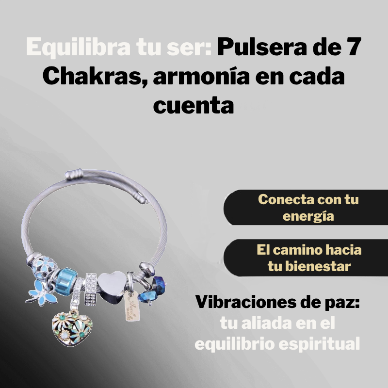 Pulsera 7 Chakras