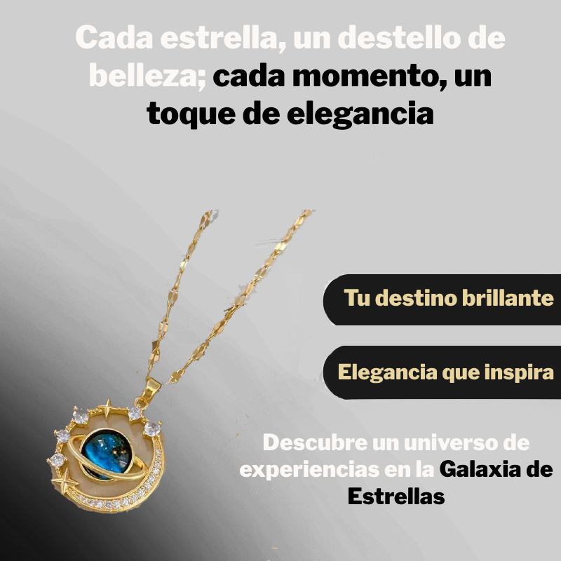 Cadena Galaxia de Estrellas Saturno