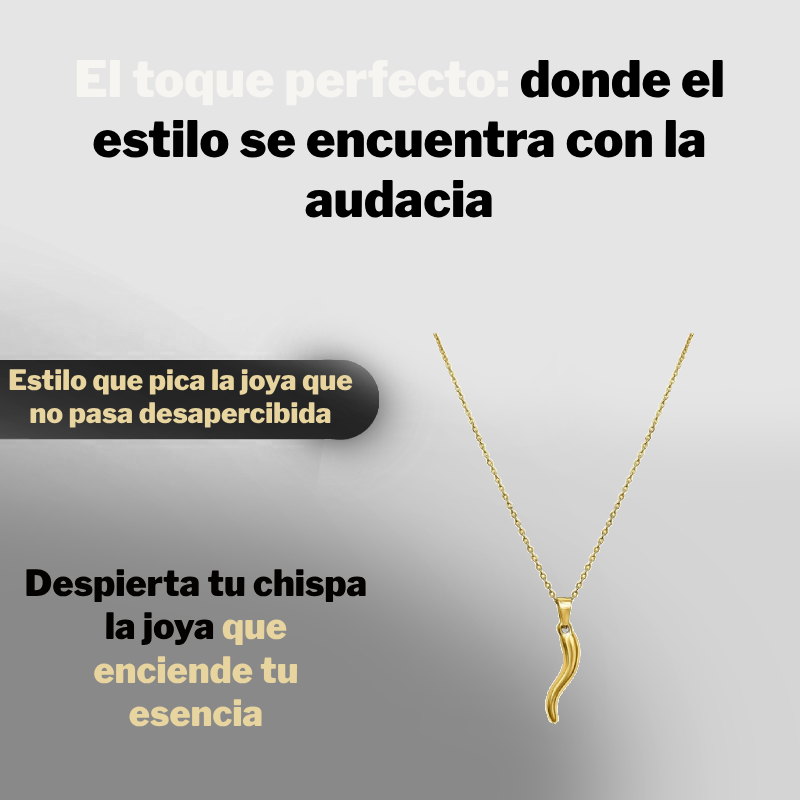 Collar de Chili 14 Kilates