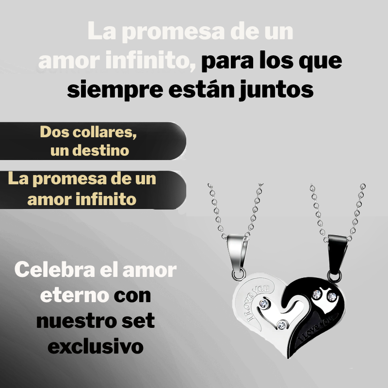 Set de 2 Collares del Amor Eterno