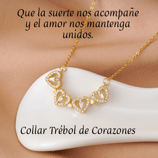 Collar con Colgante de Trebol