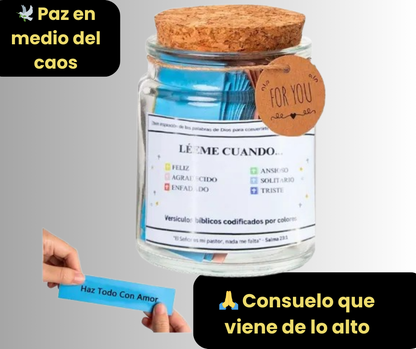Frasco Bíblico, Mensajes para Manejar Emociones
