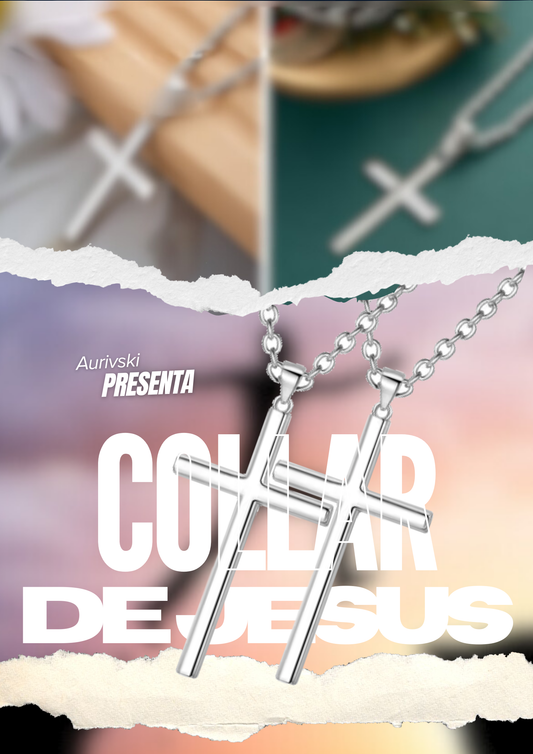 Collar de Cruz de Plata