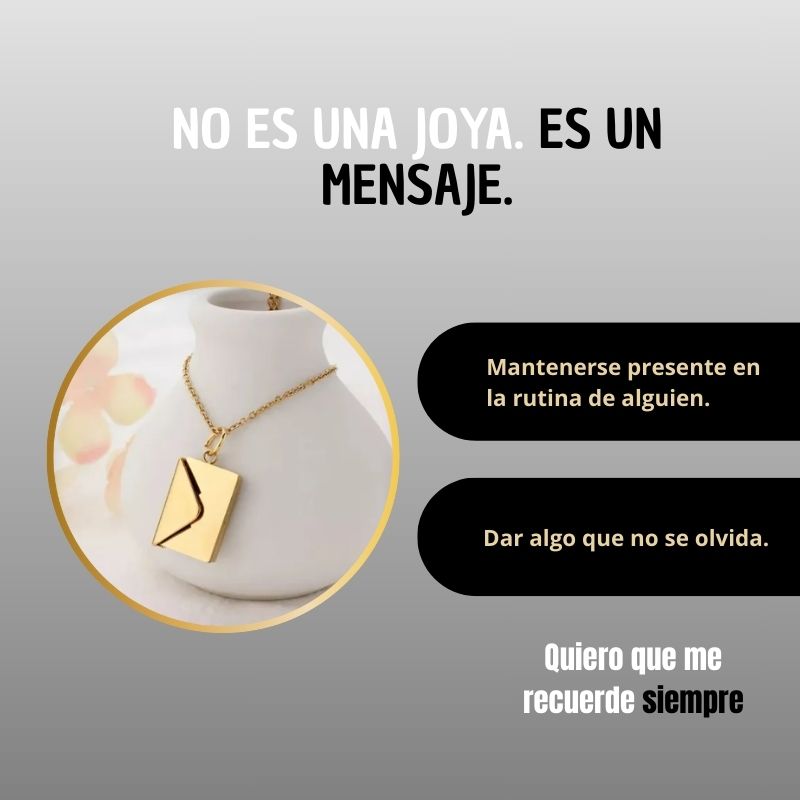Collar de sobre personalizado