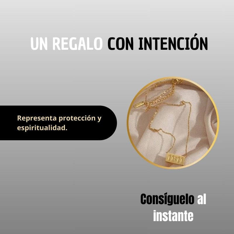 Collar de Cruz 11:11