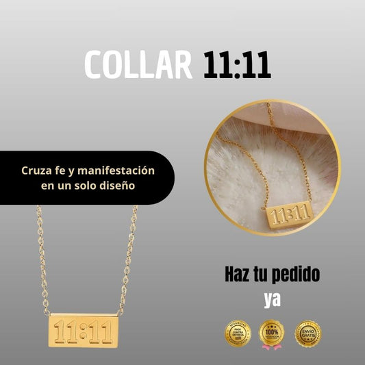 Collar de Cruz 11:11