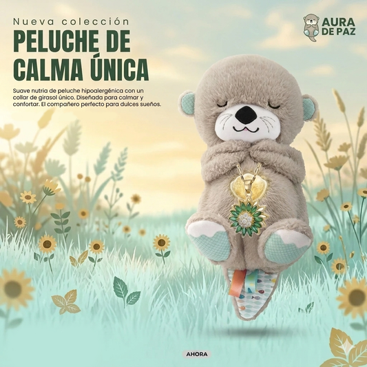 COMBO: Collar de Girasol con Esmeraldas y Peluche Fisher Price