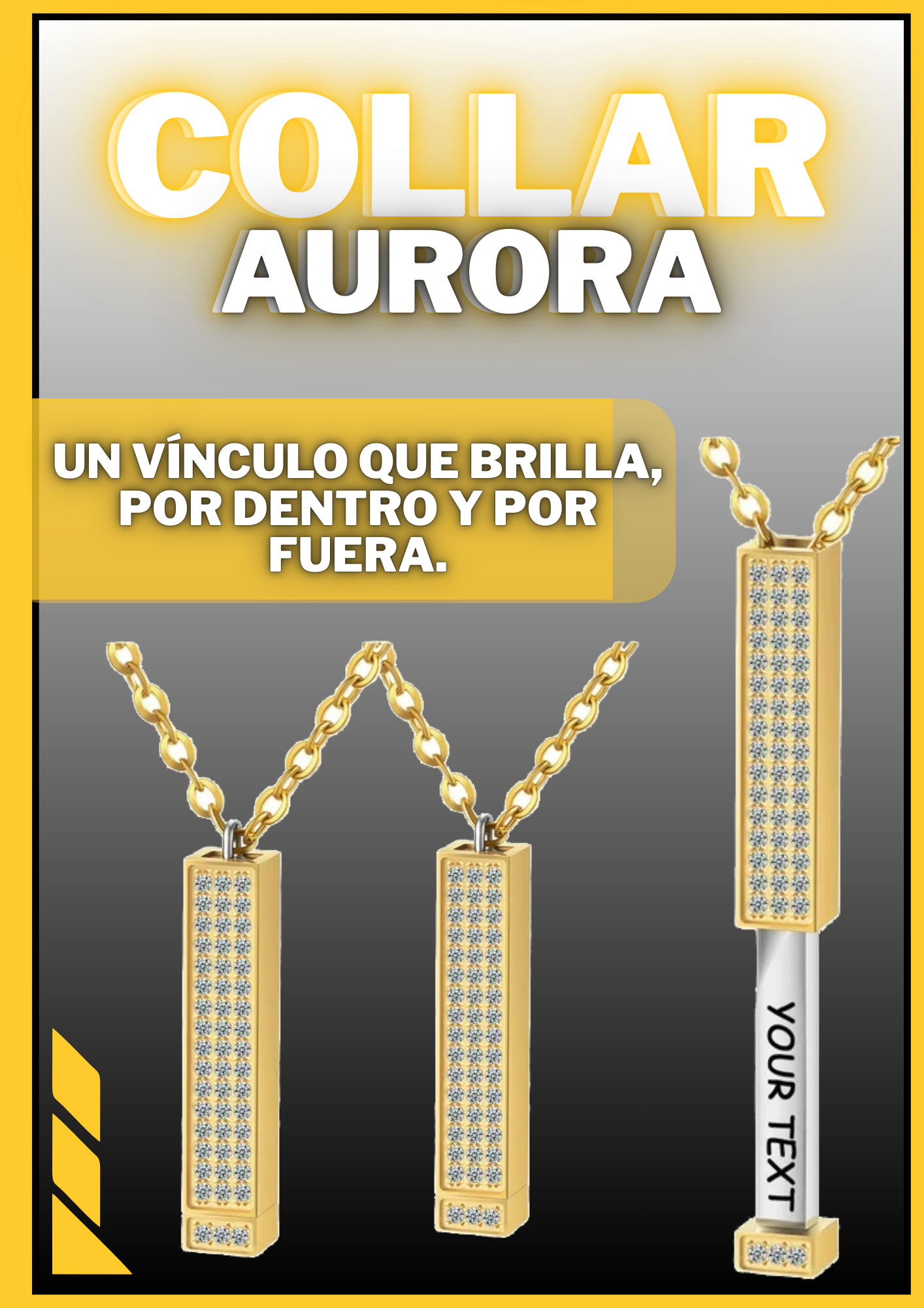 Collar Aurora con Mensaje Oculto