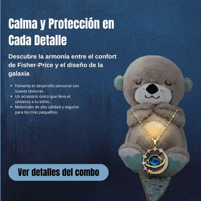 COMBO: Peluche Fisher Price y Collar de Galaxias
