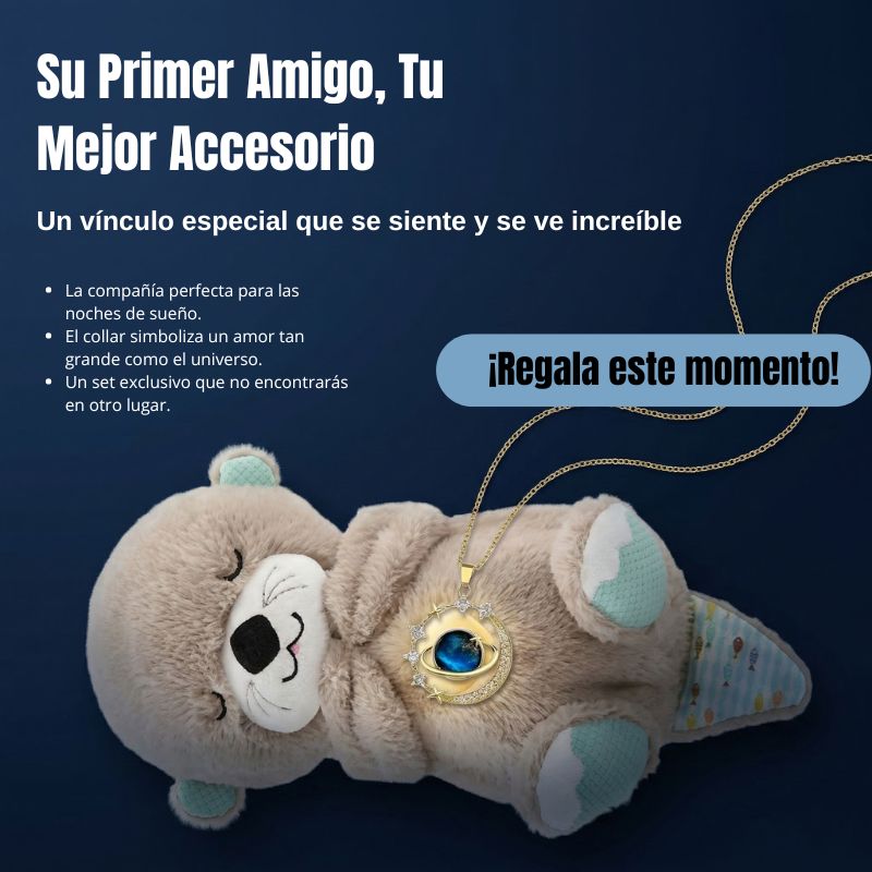 COMBO: Peluche Fisher Price y Collar de Galaxias