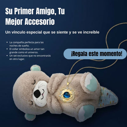 COMBO: Peluche Fisher Price y Collar de Galaxias