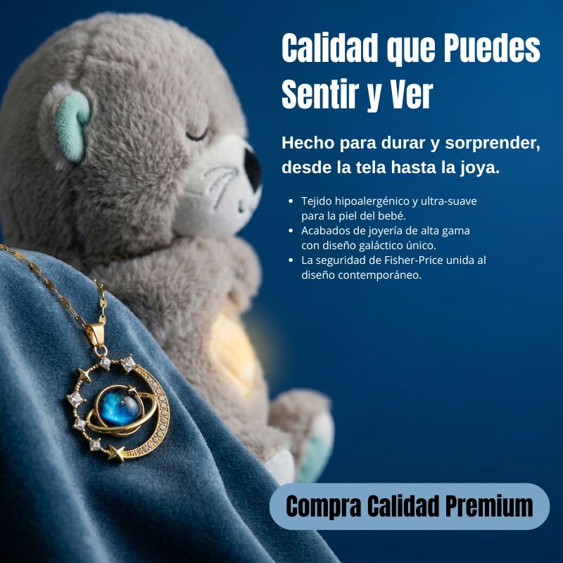 COMBO: Peluche Fisher Price y Collar de Galaxias