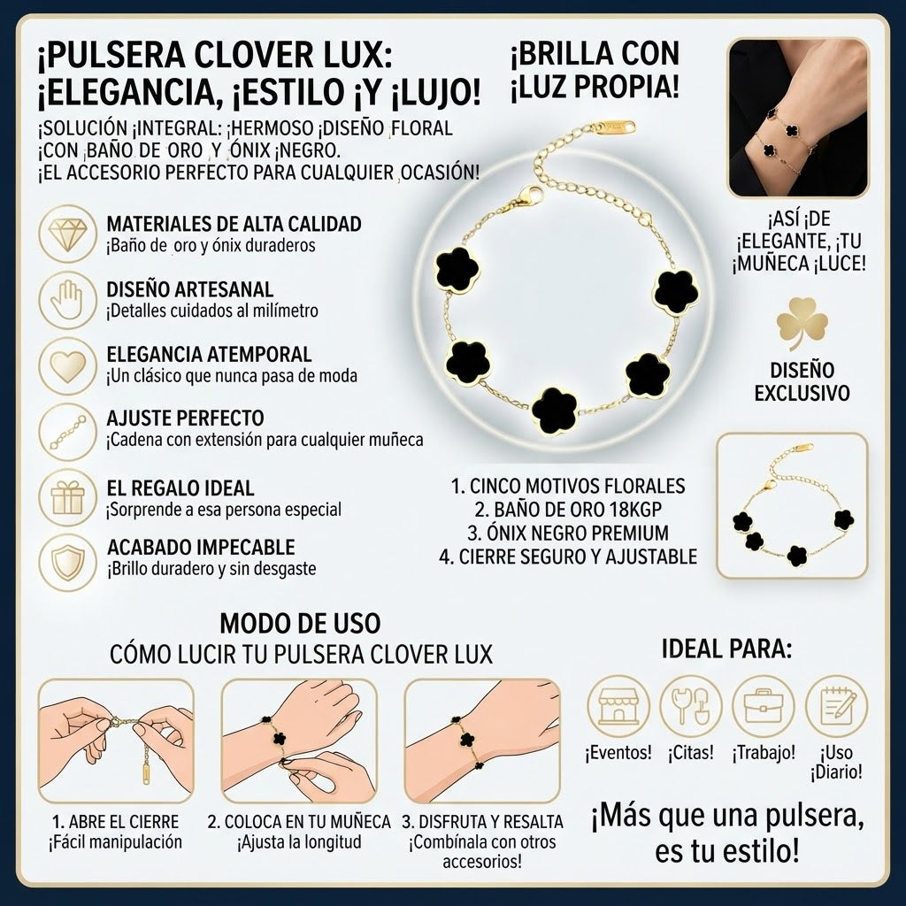 Pulsera de Trébol: Van Cleef