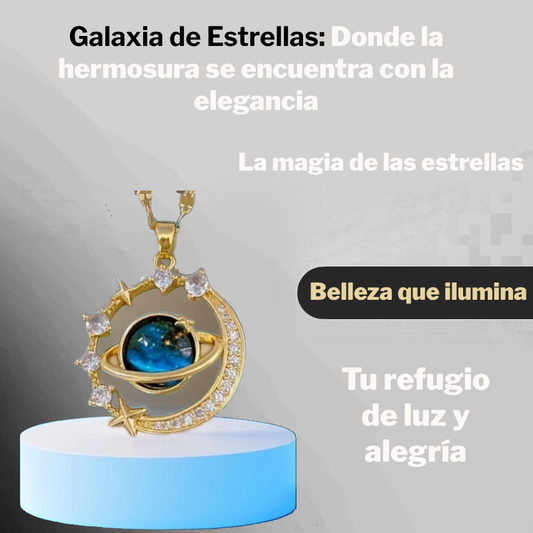 Cadena Galaxia de Estrellas Saturno