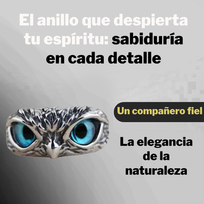 Anillo Búho Ajustable
