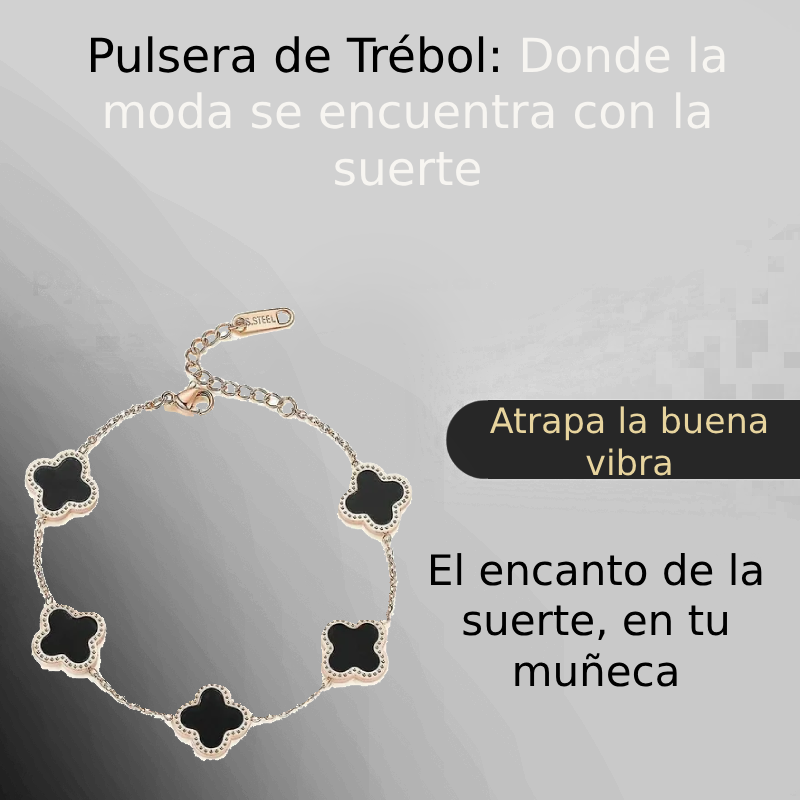 Pulsera de Trebol
