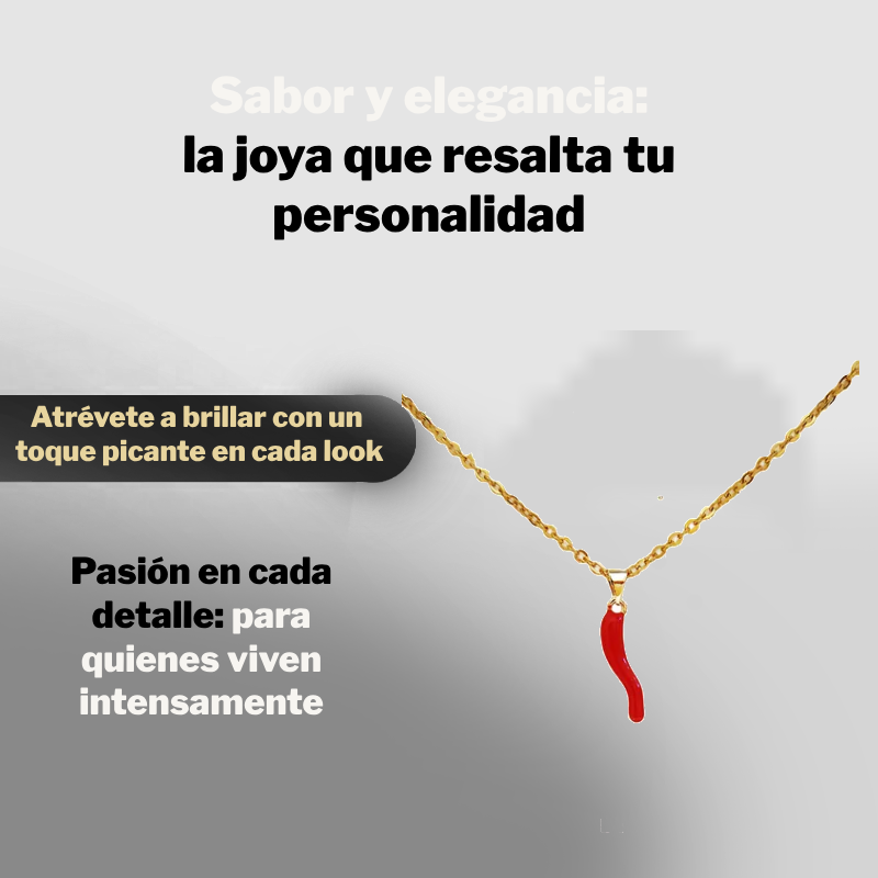 Collar de Chili 14 Kilates
