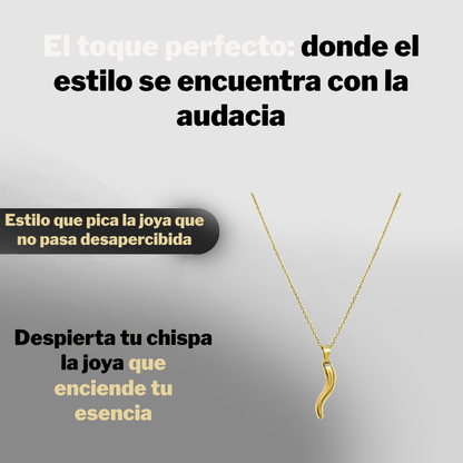 Collar de Chili 14 Kilates
