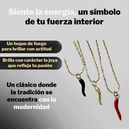Collar de Chili 14 Kilates